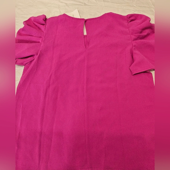 J.Crew Pink / Purple Long Sleeve Top - MEDIUM - Picture 7 of 9